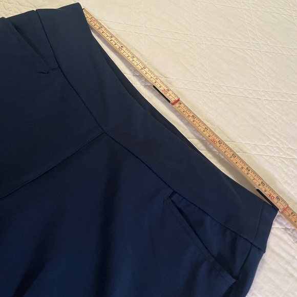 ADIDAS Women’s Ankle Pull on Pants Large Navy Blue Golf Outdoors MSRP $80 NWT - Picture 12 of 12